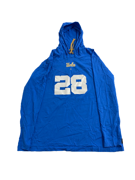 Obi Eboh UCLA Football Player-Exclusive Hoodie with Number on Front and Back (Size XL)