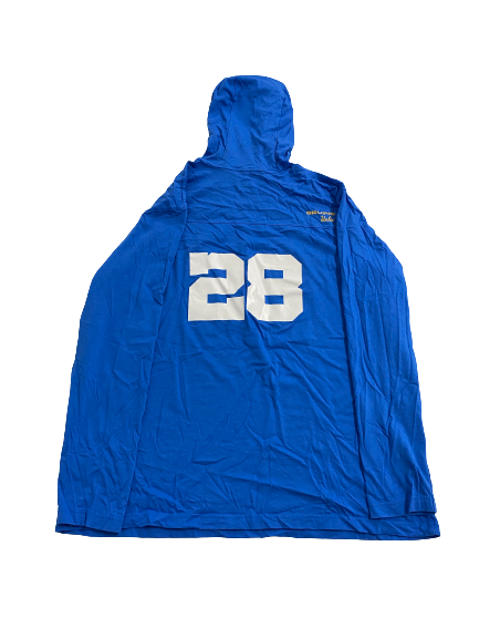 Obi Eboh UCLA Football Player-Exclusive Hoodie with Number on Front and Back (Size XL)