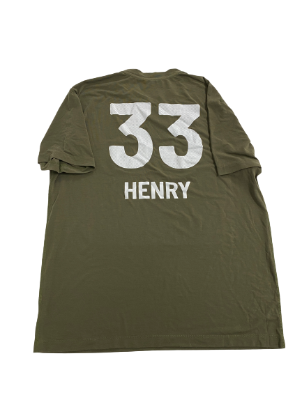 K.J. Henry NFL Combine Player-Exclusive T-Shirt (Size XL)