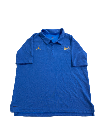 Obi Eboh UCLA Football Team-Issued Polo Shirt (Size L)