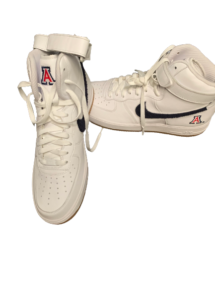 Kadeem Allen Arizona Basketball Player Exclusive Air Force Sneakers (Size 12)