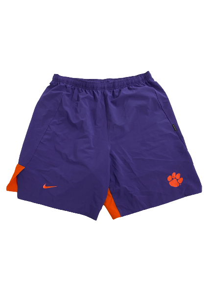 K.J. Henry Clemson Football Team-Issued Shorts (Size XL)