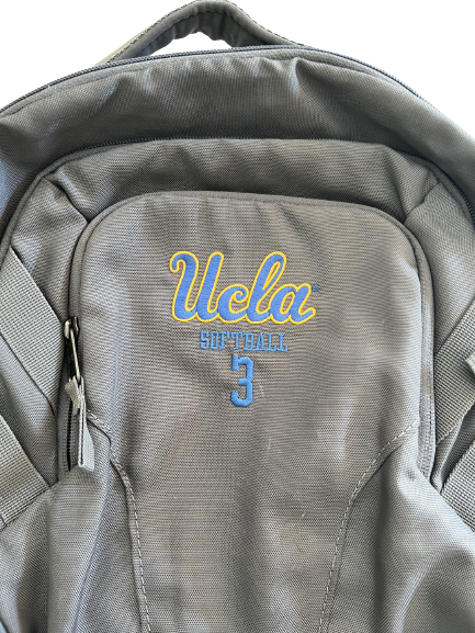 Briana Perez UCLA Softball Team Exclusive Travel Backpack with Number