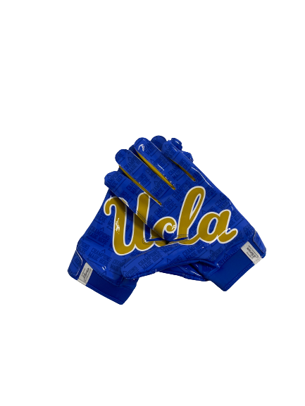 Obi Eboh UCLA Football Player-Exclusive Gloves (Size XL)(BRAND NEW)