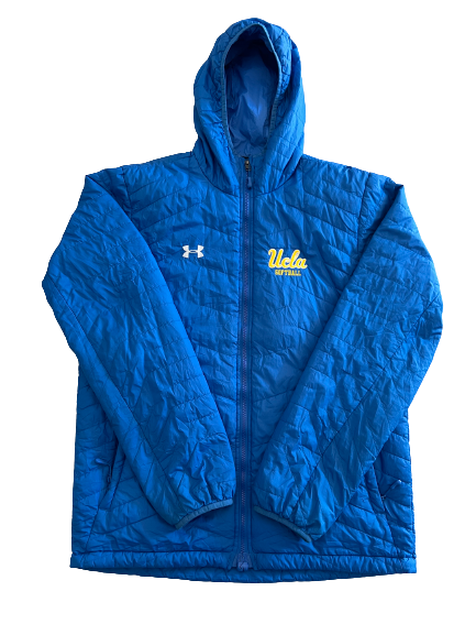 Briana Perez UCLA Softball Team Exclusive Winter Jacket (Size L)