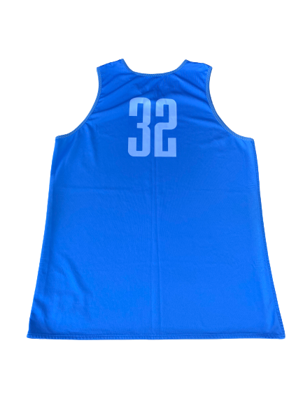 Luke Maye North Carolina Basketball SIGNED Worn Practice Jersey (Size XL)