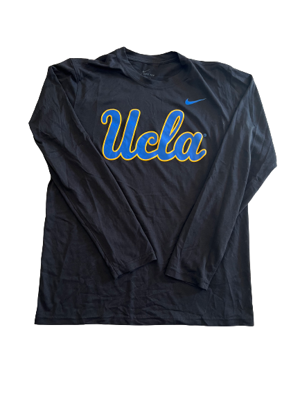 Briana Perez UCLA Softball Team Issued Long Sleeve Workout Shirt (Size M)