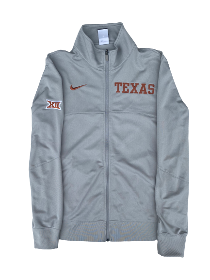 Joe Schwartz Texas Basketball Team Exclusive Zip Up Jacket (Size M)