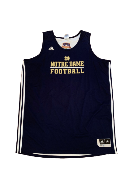Mark Harrell Notre Dame Football Player Exclusive BCS National Championship Reversible Tank (Size 2XL)