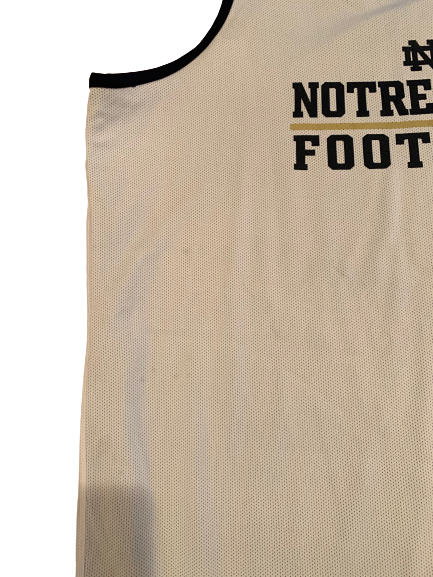 Mark Harrell Notre Dame Football Player Exclusive BCS National Championship Reversible Tank (Size 2XL)