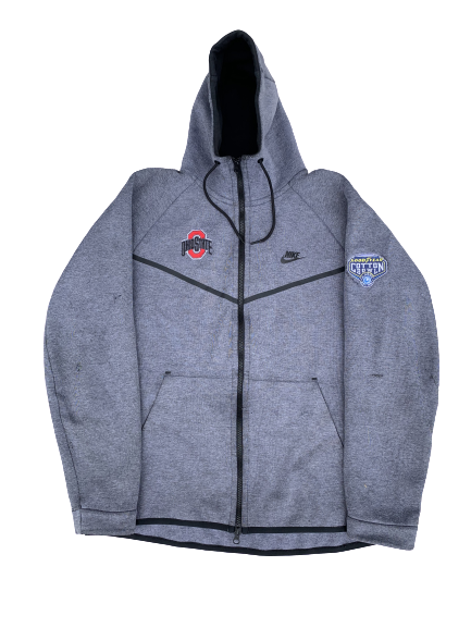 Brock Davin Ohio State Cotton Bowl Nike Zip-Up Jacket (Size XL)