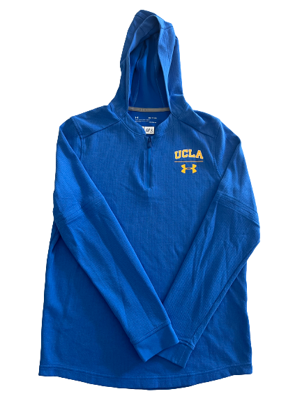 Briana Perez UCLA Softball Team Issued Quarter-Zip Hoodie (Size S)