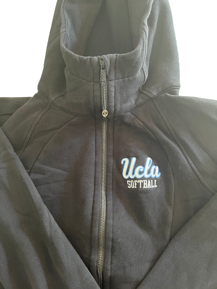 Briana Perez UCLA Softball Player Exclusive Lululemon Scuba Jacket Full-Zip (Size 8 / Medium)