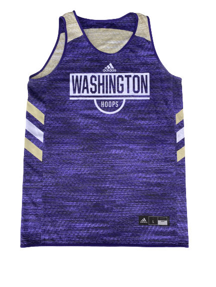 Nahziah Carter Washington Basketball Reversible Practice Jersey (Size L)
