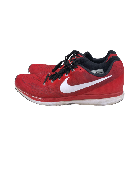 Brock Davin Ohio State Team-Issued Nike Zoom Pegasus 34 (Size 14)