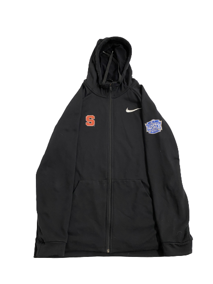 Tommy DeVito Syracuse Football Player-Exclusive Camping World Bowl Game Zip-Up Jacket (Size L)