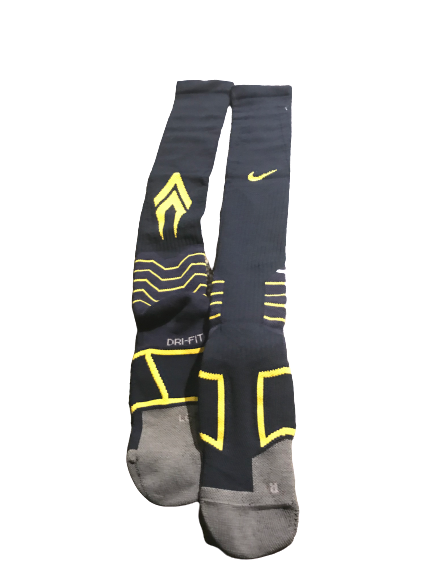 Karl Kauffmann Michigan Baseball Sweatpants & Team Issued Socks (Size L)