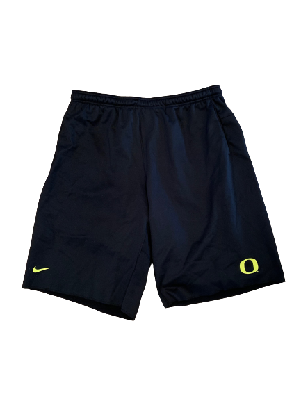 Jordon Scott Oregon Football Team Exclusive Sweatshorts (Size 3XL)