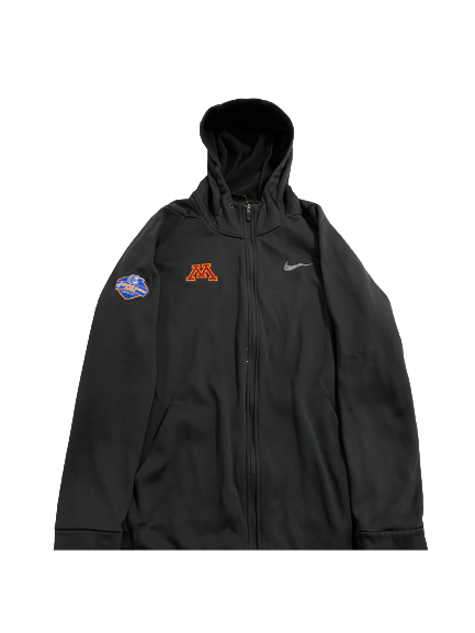 Seth Green Minnesota Football Quick Lane Bowl Player-Exclusive Zip-Up Jacket (Size XL)