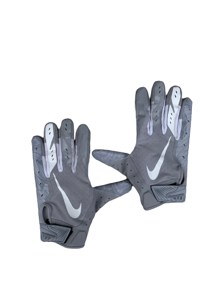 Brock Davin Ohio State Team-Issued Nike Football Gloves (Size XXL)