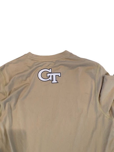 Jose Alvarado Georgia Tech Basketball Team Issued Long Sleeve Shirt (Size M)