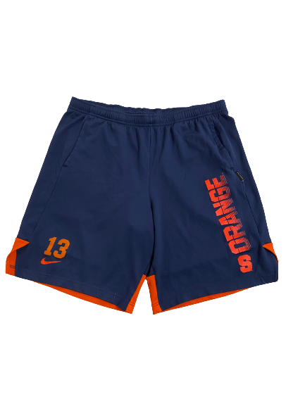 Tommy DeVito Syracuse Football Player-Exclusive Shorts With 