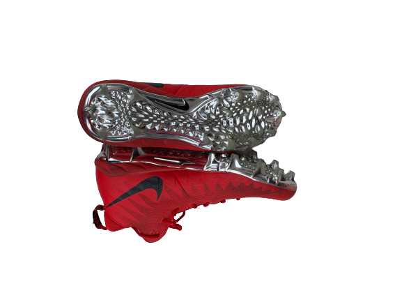 Brock Davin Ohio State Team-Issued Nike Cleats (Size 14)