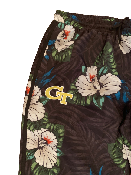 Jose Alvarado Georgia Tech Basketball Player Exclusive Windbreaker Joggers (Size M)