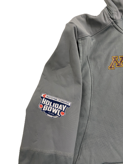 Seth Green Minnesota Football Holiday Bowl Player-Exclusive Zip-Up Jacket (Size XL)