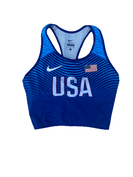 Kendall Ellis USA Track & Field Team Issued Sports Bra (Size S)
