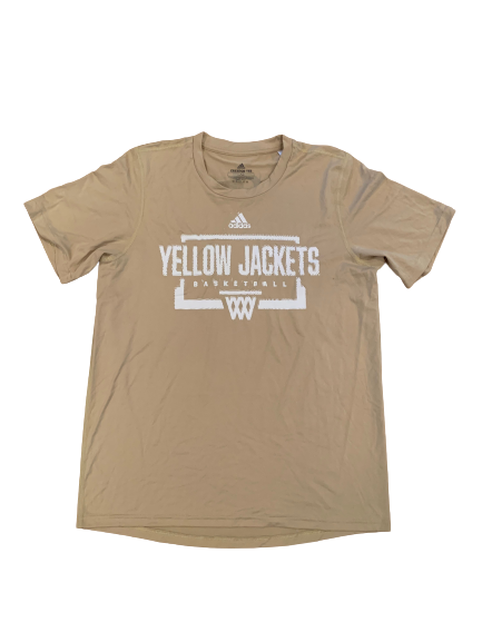 Jose Alvarado Georgia Tech Basketball Team Issued Workout Shirt (Size L)
