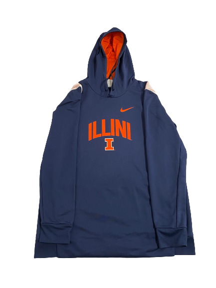 Tommy DeVito Illinois Football Team-Issued Sweatshirt (Size L)