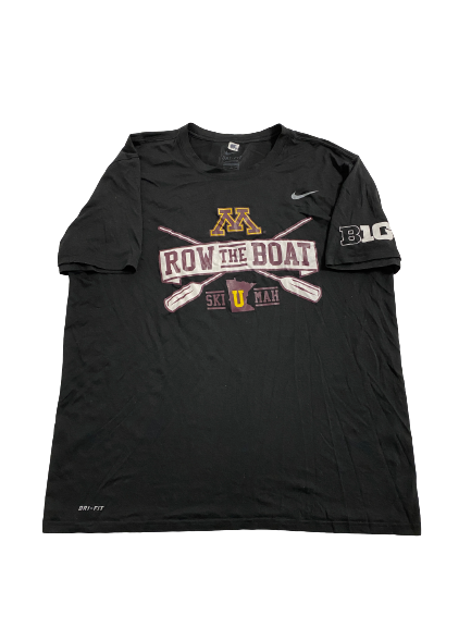 Seth Green Minnesota Football R.T.B. "Your How Creates Your Who" Player-Exclusive T-Shirt (Size XL)