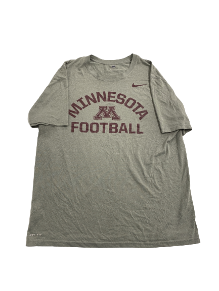 Seth Green Minnesota Football "Built Gopher Tough" Player-Exclusive T-Shirt (Size XL)