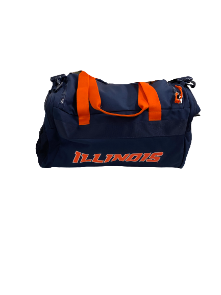 Tommy DeVito Illinois Football Player-Exclusive Travel Duffel Bag