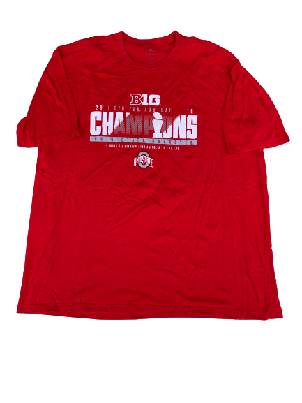 Brock Davin Ohio State B1G 10 Champions T-Shirt (Size XXXL)