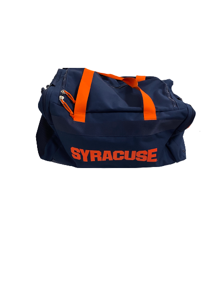 Tommy DeVito Syracuse Football Player-Exclusive Travel Duffel Bag With 