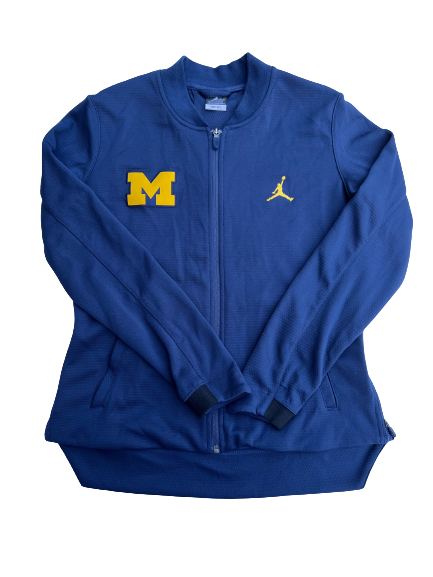 Deja Church Michigan Basketball Team Issued Jacket (Size Women&