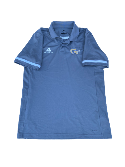 Jose Alvarado Georgia Tech Basketball Team Issued Travel Polo (Size M)