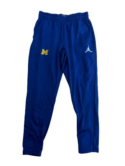 Deja Church Michigan Basketball Team Issued Sweatpants (Size L)