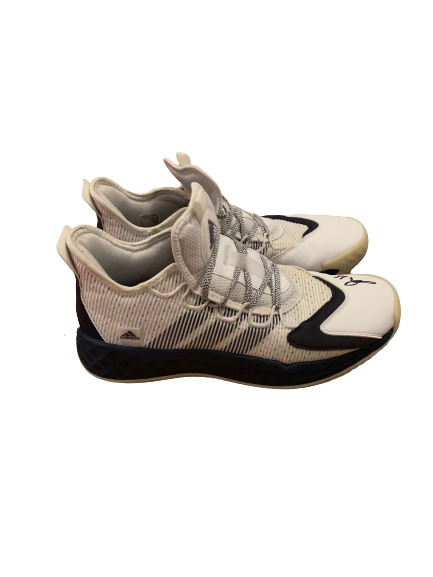 Jose Alvarado Georgia Tech Basketball SIGNED Team Issued Shoes (Size 11)