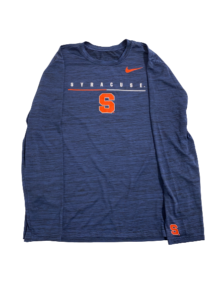 Tommy DeVito Syracuse Football Player-Exclusive Long Sleeve Shirt With 