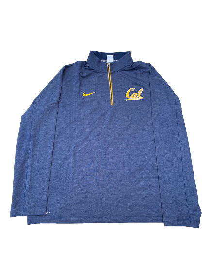 Alex Mack California Football Team Issued Quarter Zip Pullover (Size 3XL)