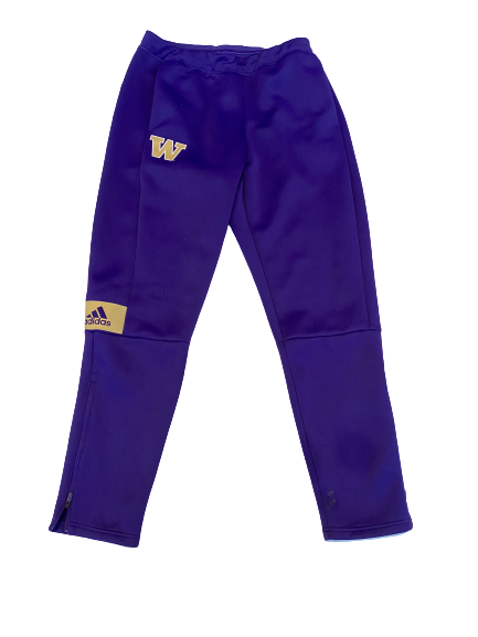 Nahziah Carter Washington Adidas Sweatpants (Size L)