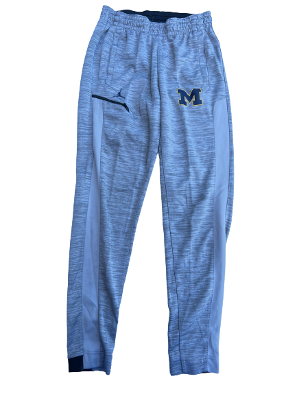 Deja Church Michigan Basketball Team Issued Sweatpants (Size MT)