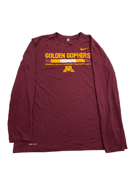 Seth Green Minnesota Football Team-Issued Long Sleeve Shirt (Size XL)