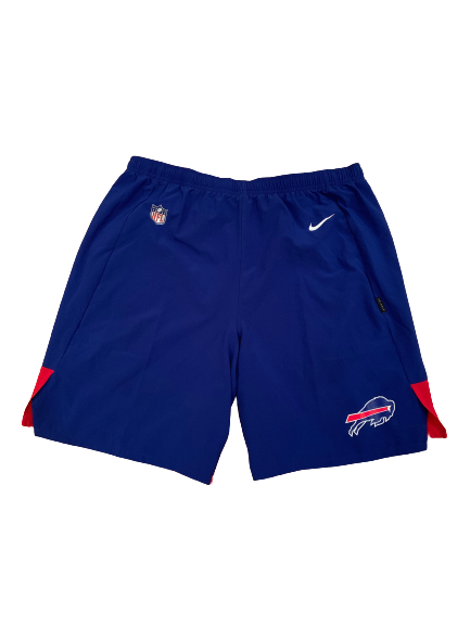 Tanner Gentry Buffalo Bills Team Issued Workout Shorts (Size XL)