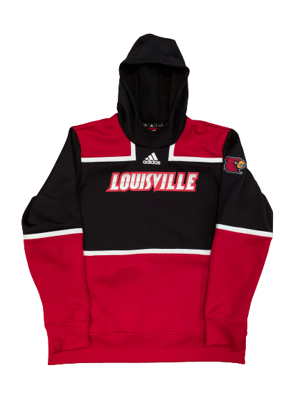 Charles Minlend Jr. Louisville Basketball Team Issued Sweatshirt (Size XL)