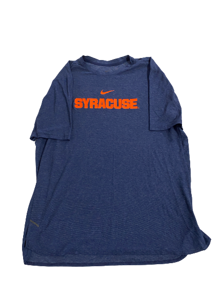 Tommy DeVito Syracuse Football Player-Exclusive Pre-Game T-Shirt With 