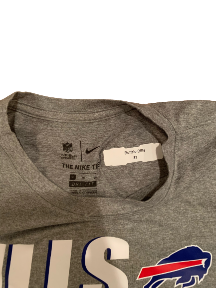 Tanner Gentry Buffalo Bills Team Issued Workout Shirt (Size XL)